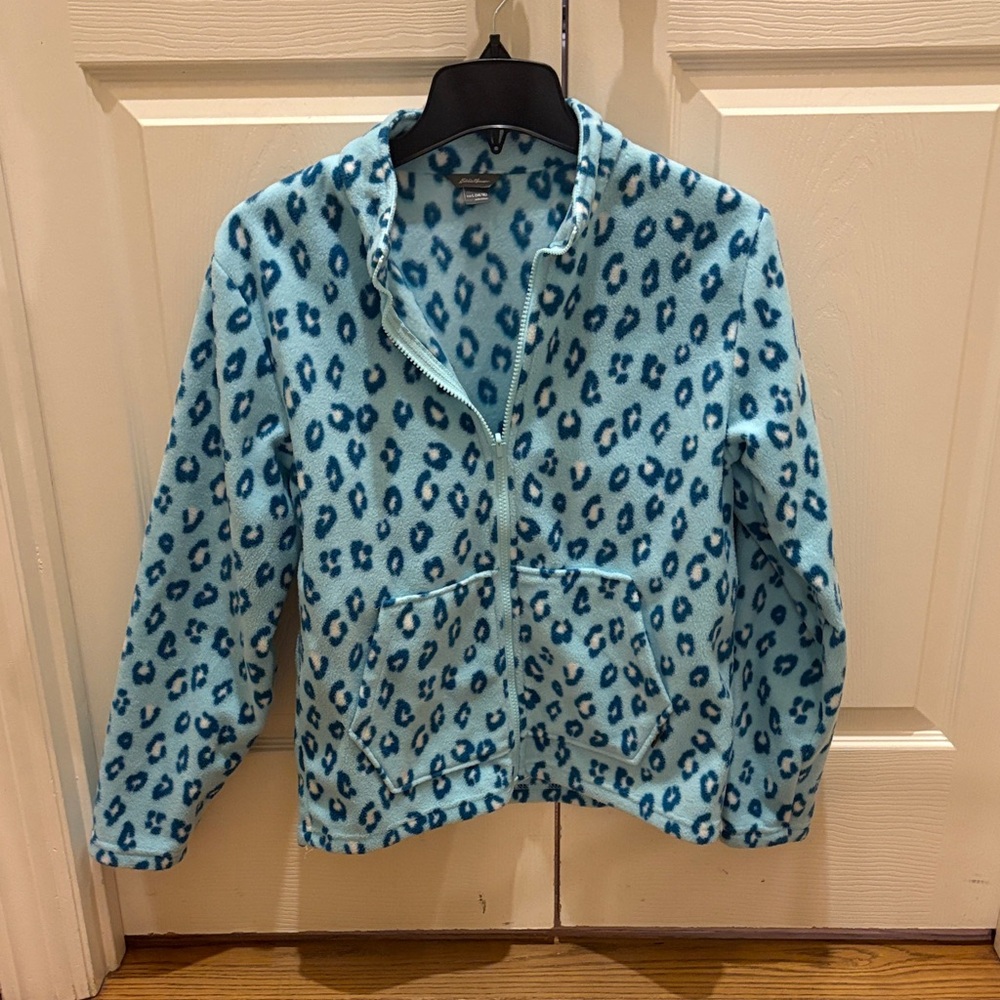 Eddie Bauer Kids Blue Patterned Jacket